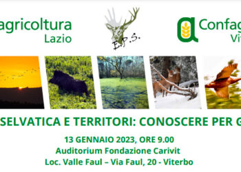 “Fauna selvatica e territori, conoscere per gestire”: il convegno di Confagricoltura