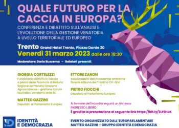 A Trento un importante incontro sul futuro della caccia in Europa