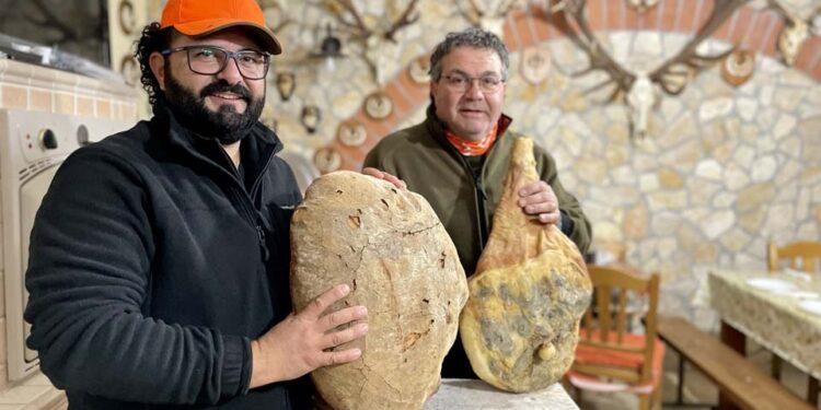 Caccia la cinghiale. “Mare e monti”
