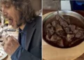 Giuseppe Cruciani ordina e mangia carne di orso al ristorante: il video fa discutere