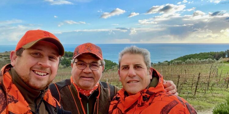 Caccia la cinghiale. “Mare e monti”