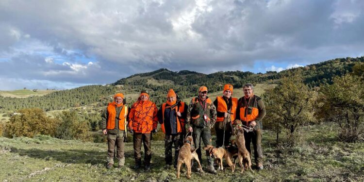 Caccia la cinghiale. “Mare e monti”