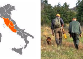 Caccia: approvate le delibere di reciprocità tra Toscana, Umbria e Lazio