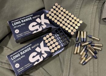 Munizioni SK .22 LR Long Range Match: precisione e prestazioni eccellenti per il tiro sportivo