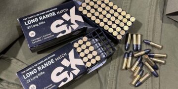 Munizioni SK .22 LR Long Range Match: precisione e prestazioni eccellenti per il tiro sportivo