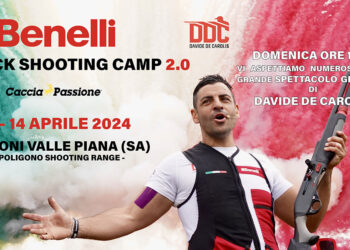 Benelli Trick Shooting Camp 2.0: un’esplosione di abilità al poligono Shooting Range di Giffoni Valle Piana (SA)
