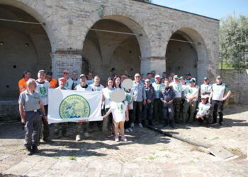 A Montelupone (Macerata) i cacciatori tornano a pulire le fonti rurali