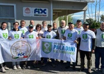 Paladini del Territorio a Borgosatollo (BS), ripuliti i sentieri e piantumati alberi