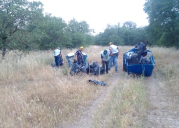 I cacciatori rimuovono i rifiuti anche ad Andria, ennesimo esempio dell’operazione “Paladini del Territorio”