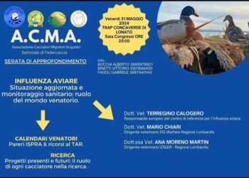 A Lonato una serata sull’aviaria: ribadito il ruolo fondamentale dei cacciatori