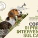 A Perugia un corso sulle emergenze veterinarie: come prendersi cura degli ausiliari da caccia