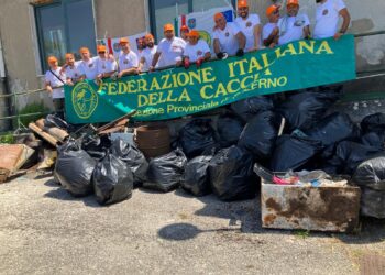 I cacciatori a tutela dell’ambiente in Cilento: ripuliti sentieri e strade