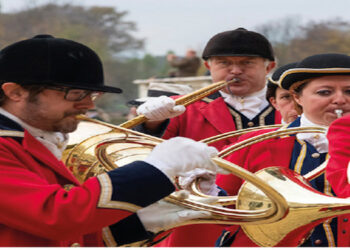 Trompes tra arte equestre e musica: l’equipaggio della Regia Venaria suona la sua tradizione storica