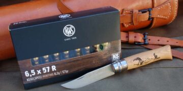 La cartuccia RWS 6,5x57R con palla KS da 8,2 g: tradizione e prestazioni per la caccia moderna