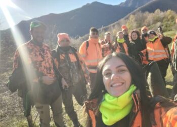 A Fivizzano (Massa Carrara) una braccata speciale per le donne cacciatrici