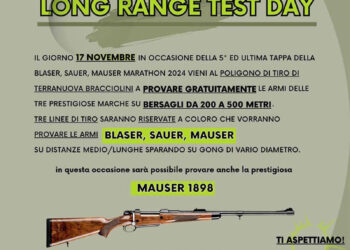 Blaser, Sauer & Sohn e Mauser Long Range Test Day: prova gratuita per gli appassionati di tiro!