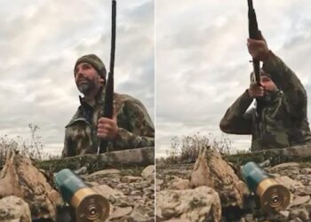 Il figlio di Donald Trump è andato a caccia di anatre nella Laguna Veneta?