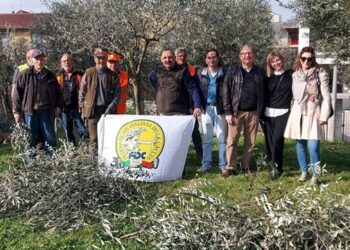 I cacciatori di Tradate (Varese) al servizio del verde pubblico