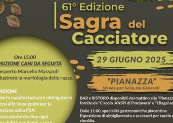 Piacenza, tutto pronto per la 61ª edizione della Sagra del Cacciatore