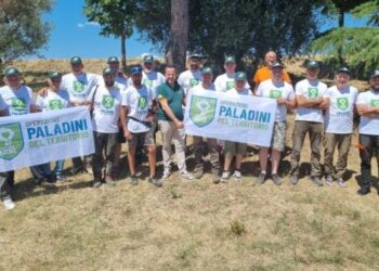 Poche parole, molti fatti: a Pollenza (Macerata) nuova giornata ecologica dei cacciatori