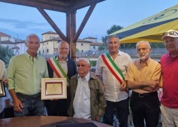 Federcaccia Toscana-UCT festeggia i 100 anni di Bruno Scali, storico presidente di Ponte a Elsa