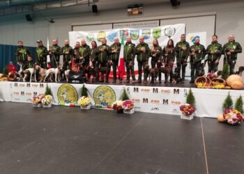 L’Italia protagonista al Mondiale di Cinofilia specialità Sant’Uberto