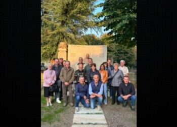 I cacciatori di Martinengo (Bergamo) ristrutturano il monumento dedicato a Papa Giovanni XXIII