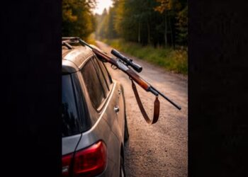 Fucile dimenticato sul tettuccio dell’auto e smarrito: una distrazione fin troppo frequente
