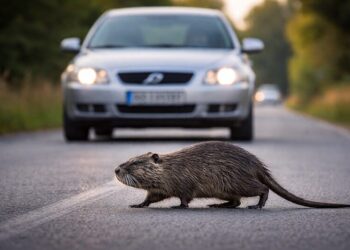 Ora le nutrie provocano anche incidenti stradali