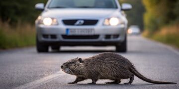 Ora le nutrie provocano anche incidenti stradali