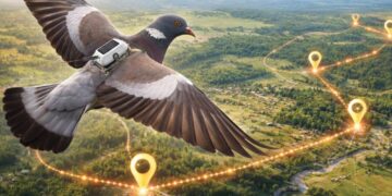 Telemetria satellitare e ricerca sul colombaccio: in Francia un progetto da cui prendere spunto