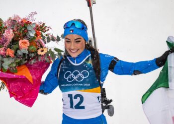 Dorothea Wierer, l’ultimo saluto è da brividi