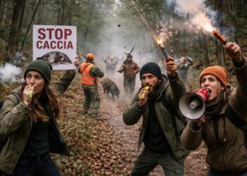 Interrompono una battuta autorizzata di caccia al cinghiale: attivisti condannati a pagare 3mila euro