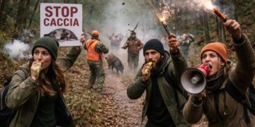 Interrompono una battuta autorizzata di caccia al cinghiale: attivisti condannati a pagare 3mila euro