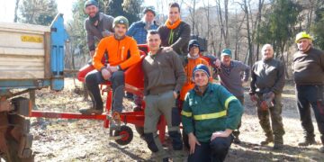 Sabbio Chiese (Brescia), i cacciatori riqualificano il Parco Fratta