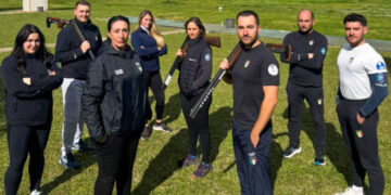 Raduno pre-Coppa del Mondo per gli Azzurri dello Skeet