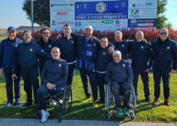 Il raduno degli Azzurri del Para-Trap in vista delle prime gare internazionali