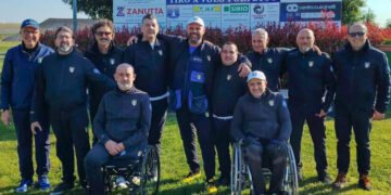 Il raduno degli Azzurri del Para-Trap in vista delle prime gare internazionali