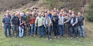 Valle Borlezza: cacciatori in prima linea per la cura del territorio