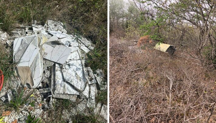 Cacciatori sempre sul pezzo nel Maceratese: scoperti e smaltiti rifiuti abbandonati