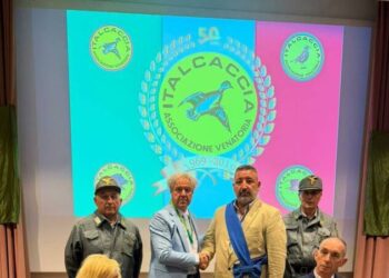 Gianni Corsetti è stato confermato presidente nazionale di Italcaccia