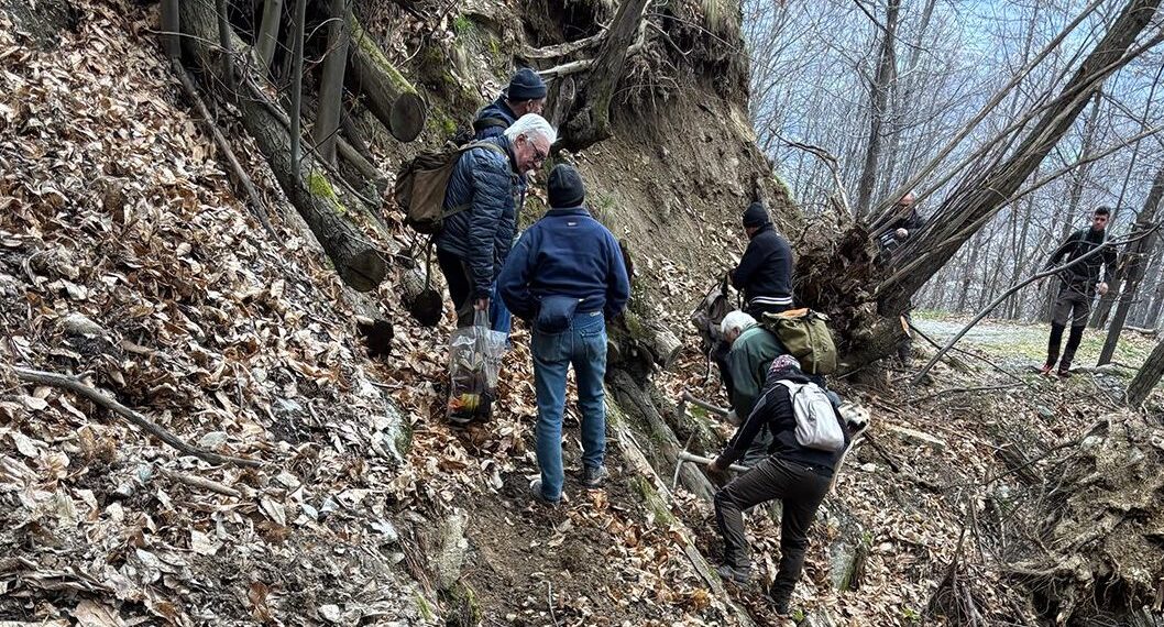 Nel Torinese i cacciatori recuperano un antico viottolo e restituiscono decoro ai luoghi abbandonati