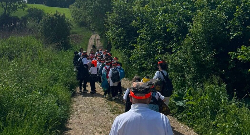 Deruta (PG), i cacciatori accompagnano gli alunni alla scoperta degli abitanti del bosco