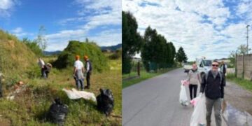 Ad Adro (Brescia) i cacciatori raccolgono ben 1,3 tonnellate di rifiuti