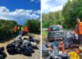 Cacciatori sentinelle per l’ambiente a Santa Luce (Pisa): le strade del territorio sono state ripulite dai rifiuti