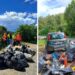 Cacciatori sentinelle per l’ambiente a Santa Luce (Pisa): le strade del territorio sono state ripulite dai rifiuti
