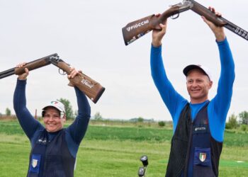Coppa del Mondo ISSF, Stanco-De Filippis d’argento nel Mixed di Trap