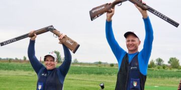 Coppa del Mondo ISSF, Stanco-De Filippis d’argento nel Mixed di Trap