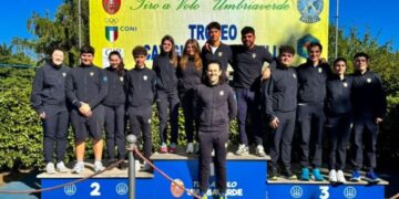 Gli Azzurrini di Skeet in raduno al Tav Umbriaverde