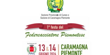 A Caramagna (Cuneo) la prima Festa del Federcacciatore Piemontese